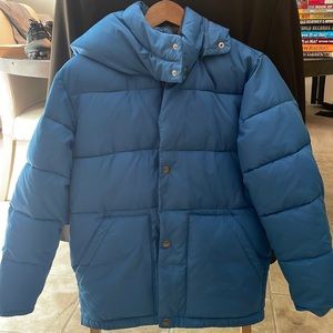 NWOT Gap Kids Puffer Blue XL